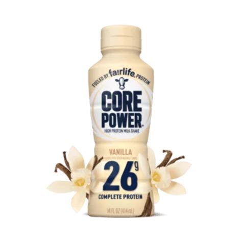 Core Power Vanilla - Fairlife 26g High Protein Shake – Easy Mealz