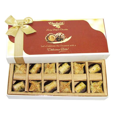 Chocholik Delicious Turkish Almond Baklava Gift Hamper : Amazon.in ...