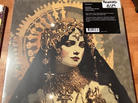 MANSUR - Pentatonic Ruins (Deluxe Edition / Gold Vinyl) - Queen B Vinyl ...