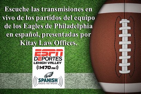 Kitay Law Offices Presents Philadelphia Eagles Football in Spanish on ...