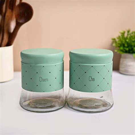VON CASA Blue Argyle Chai & Cheeni Jar Set - Market99 – MARKET99
