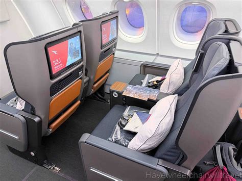 Qantas Airbus A380 Premium Economy class review - Have Wheelchair Will Travel