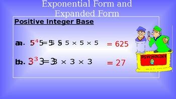 Image result for Write Number in Expanded Form Using Exponents