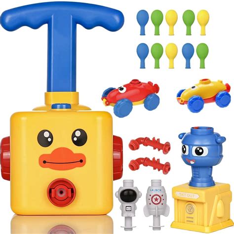 India Toy Balloon Powered Cars, Balloon Launcher Car Toy Set, Balloon ...