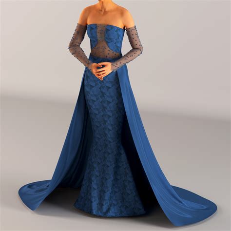 ArtStation - 3D wedding dress