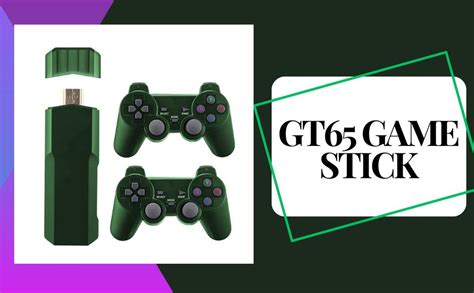 Buy Enfogo GT65 Game Stick 4K 20000+ Game Android TV Home Game Console ...