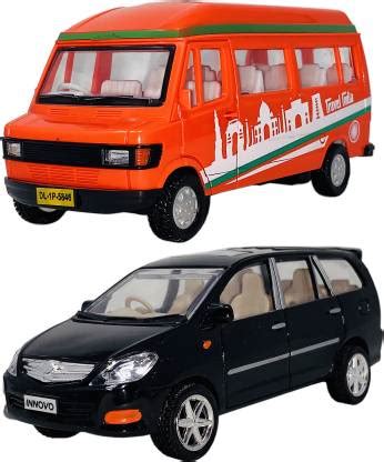 Giftary Set Of 2 Mini Size Made Of Plastic Indian Automobile Model ...