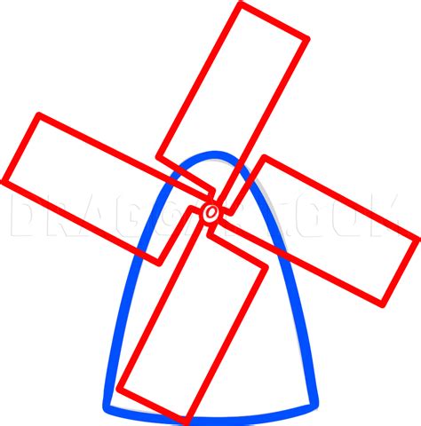 Image result for Draw Steps Windmill