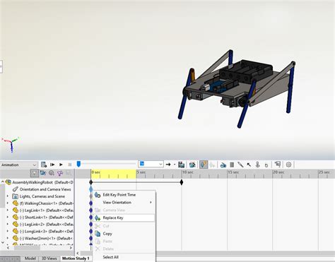 SolidWorks Motion Study Units 的图像结果