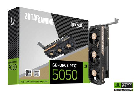 Buy ZOTAC GAMING GeForce RTX 5050 Low Profile 8GB GDDR6 Graphics Card ...