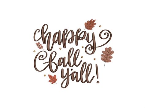 Happy Fall Yall · Creative Fabrica