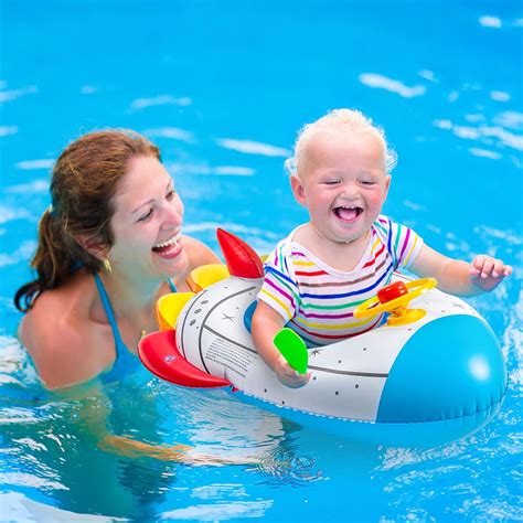 GROBRO7 Baby Inflatable Swim Float Rocket Secure | Ubuy India