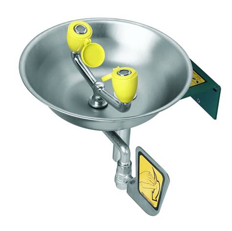 Speakman SE-582 Traditional Series Wall-Mounted Emergency Eyewash ...