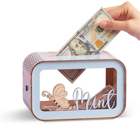 Personalized Piggy Bank For Kids, Kids Personalized Banks, Wooden Piggy ...