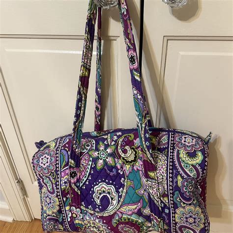 Vera Bradley Duffel Bag -approx 17” w x 9” h x 7” d... - Depop