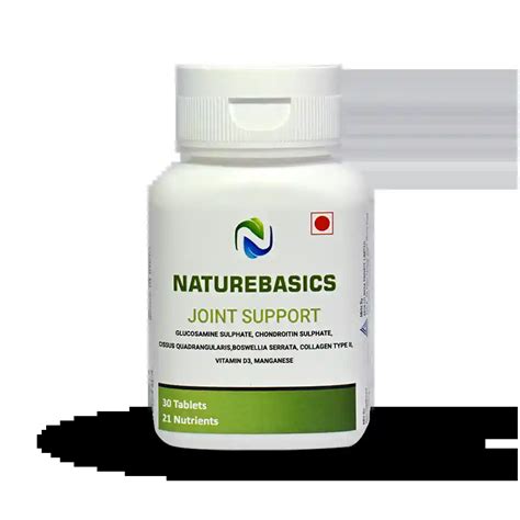 Naturebasis Joint Support Tablet - Formula for Healthy Joints