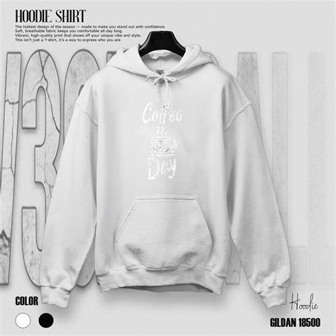 Caffeine Coffee Lover Funny Saying Graphic For Coffee Fan Gift Hoodie ...