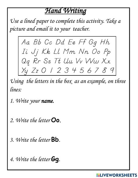 Image result for Hand Writing Worksheets.com