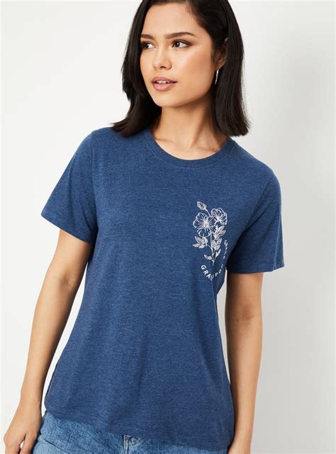 Buy Women Printed T-shirt Online at just Rs. 299.0 - 1000014818728 ...
