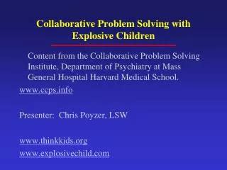 Image result for Ross Greene Collaborative Problem Solving