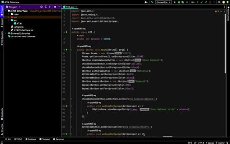 Image result for Fazer Um Programa De Um ATM No Java