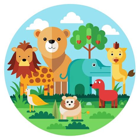 Woodland animals illustration cute forest creatures collection ...