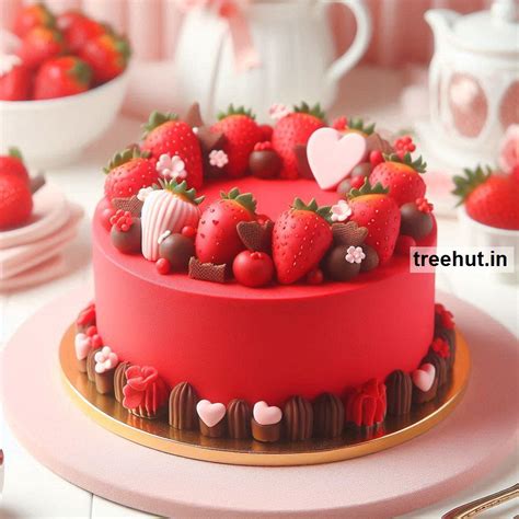 Red Cake Decoration Ideas