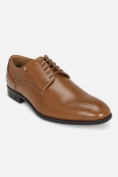 Buy Men Brown Lace Up Shoes Online - 39625393 | Peter England