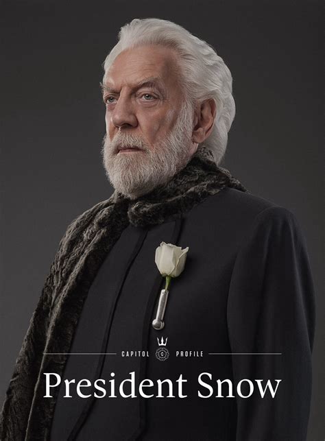 President Snow Hunger Games 的图像结果