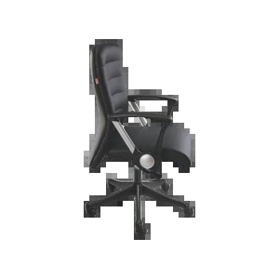 GM-221 Leatherette Medium Back Office Chair by Geeken |Nylon Base