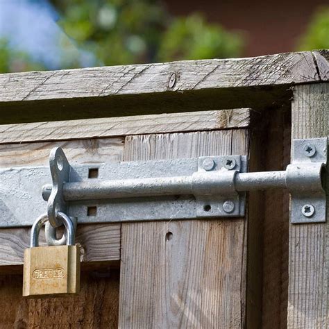 Galvanised Brenton Bolt Sliding Door Lockable | Ubuy India