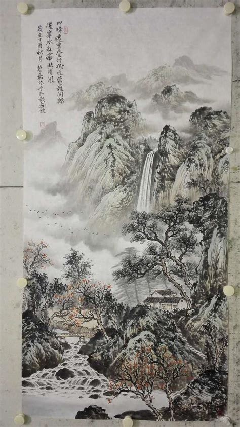 中国国画百年之山水画集_传世绘画_书画资料_无为斋