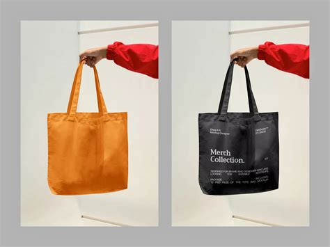 Large Tote Bag Mockup
