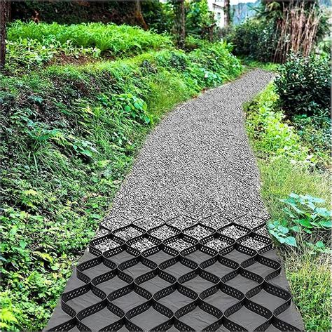 5.1 cm Deep Gravel Grid System – Driveway Stabilizer for Paths Garages ...