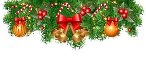Christmas Top Border Clip Art