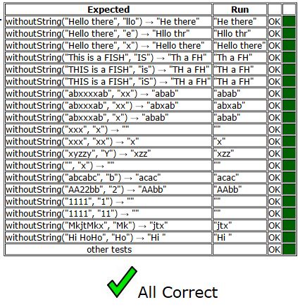 Image result for String 2 Star Out CodingBat
