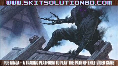 Poe Ninja - A Trading Platform To Play The Path of Exile Video Game