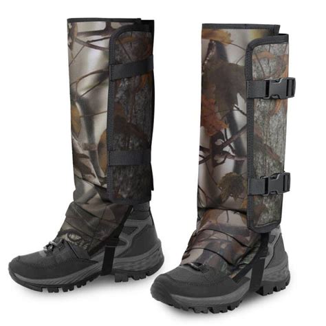 Mdstop Snake Gaiters Leg Guards Waterproof Snake Guards Adjustable ...