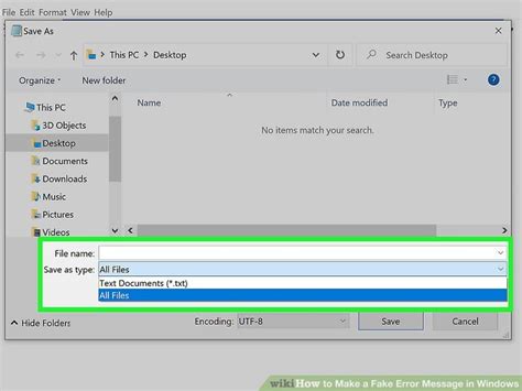 Image result for Fake Windows Error Message