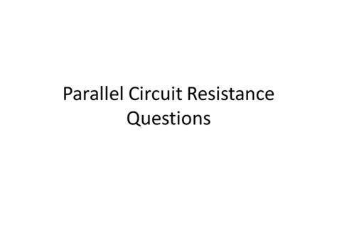Image result for Physics Parallel Circuits GCSE
