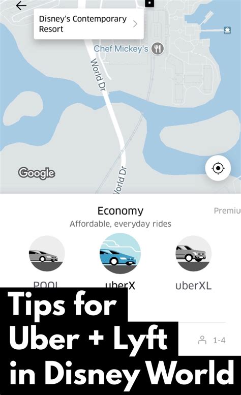 How to Use Lyft and Uber Disney World Guide, Minnie Vans Return