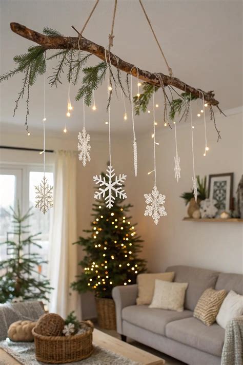 20+ Creative DIY Christmas Ceiling Decoration Ideas