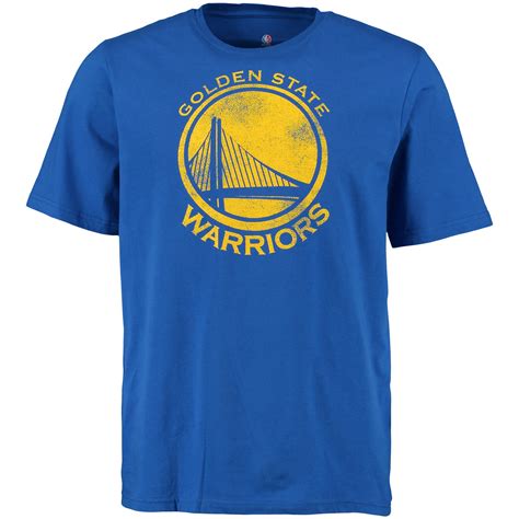 Golden State Warriors Royal Distressed T-Shirt