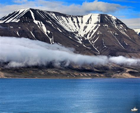 Elevation map of Svalbard, Svalbard and Jan Mayen - Topographic Map ...