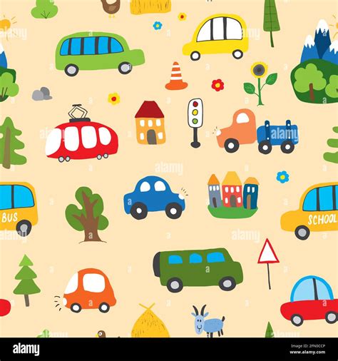 Transportation Cartoon Background 的图像结果