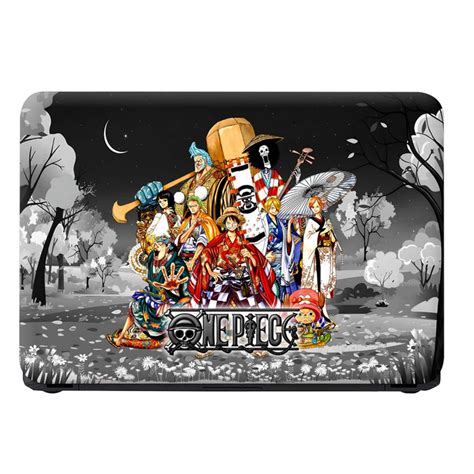 Shop One Piece Wano Arc Ensemble Laptop Skin | Buy Online Now – SkinsLegend