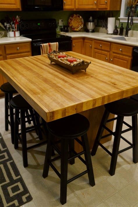 diy butcher block island countertop | Diy butcher block countertops ...
