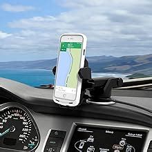 iOttie Easy One Touch 2 Car Mount Mobile Holder (Black) : Amazon.in ...
