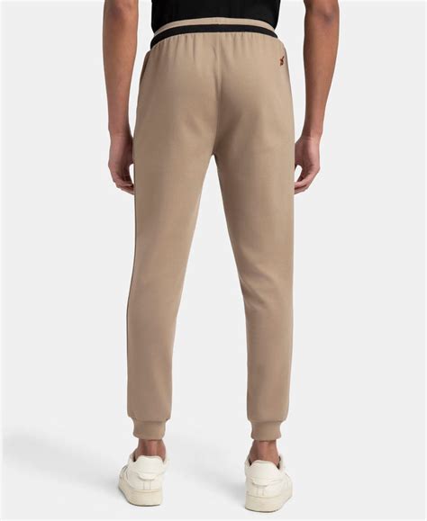 Buy Super Combed Cotton Rich Pique Slim Fit Jogger with Zipper Pockets ...