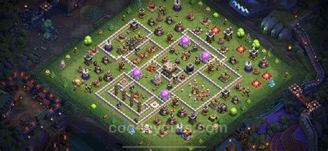 Farming Base TH11 with Link, Hybrid - Clash of Clans - Town Hall Level ...
